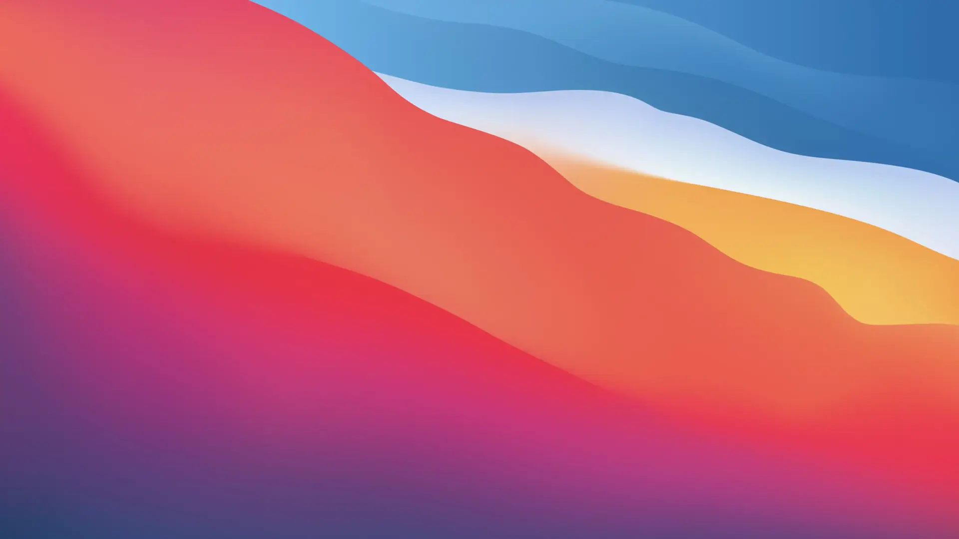 macOS Big Sur default wallpaper